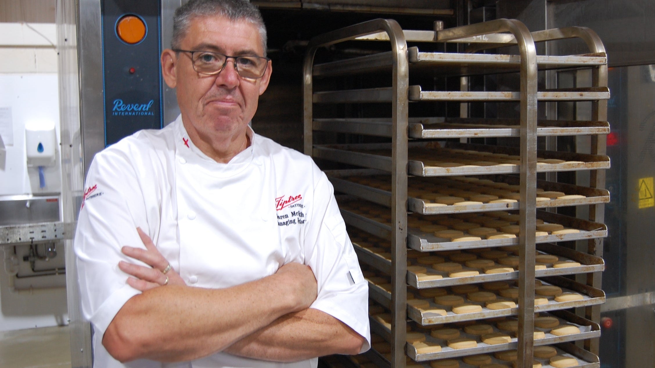 Daren McGrath says goodbye to Tiptree Patisserie