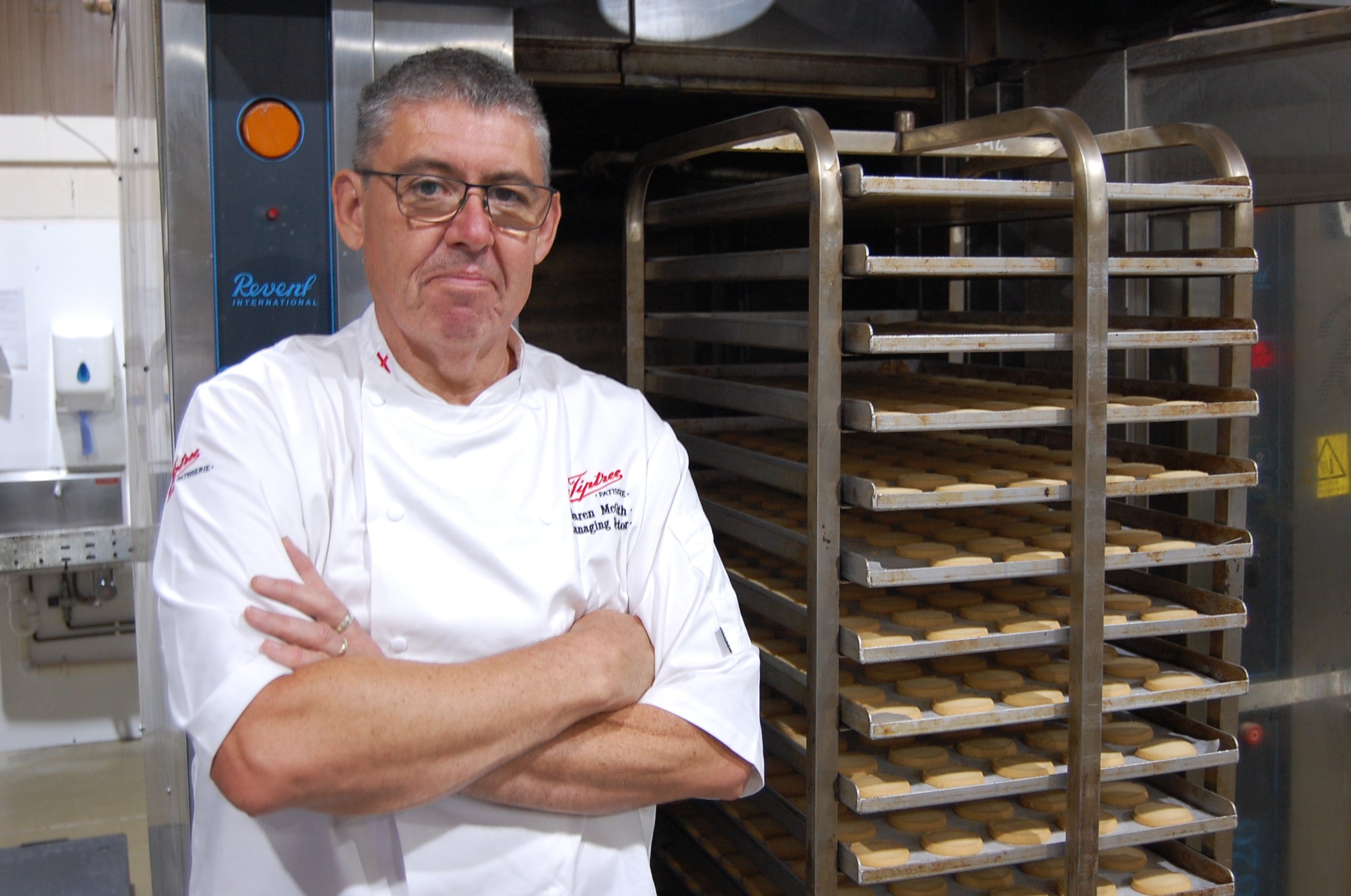 Daren McGrath says goodbye to Tiptree Patisserie